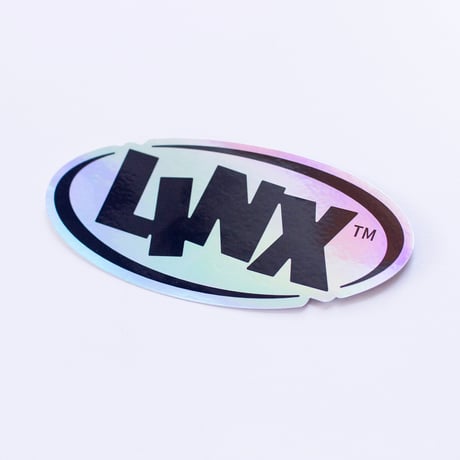 LINX｜LINX LOGO STICKER / HOLOGRAM RAINBOW