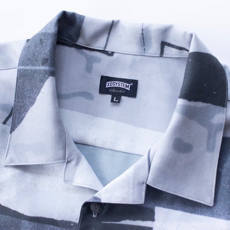 XOSYSTEM｜XO OPEN COLLAR SHIRT / DENPA ALPINE No.1(KUJIRA)