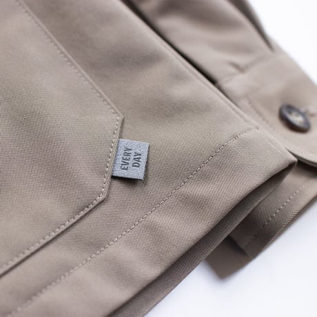 XOSYSTEM｜XO EVERYDAY L/S SHIRT / MOCHA
