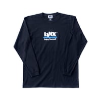 LINX｜LINX LOGO L/S TEE｜BLACK