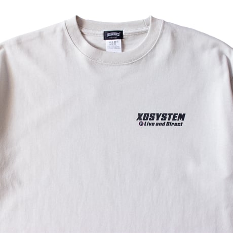XOSYSTEM｜XO LIVE AND DIRECT 9.1oz BIG TEE