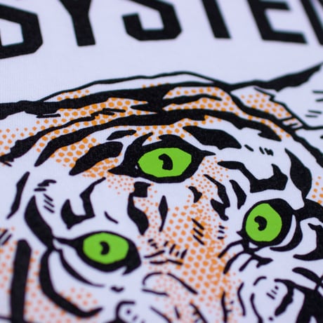 XOSYSTEM｜XO MD TIGER F/B TEE ｜WHITE