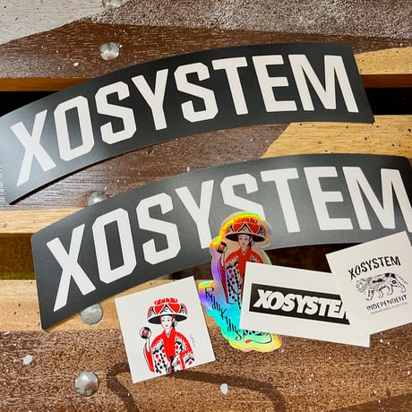 XOSYSTEM｜XO ARCH LOGO STICKER