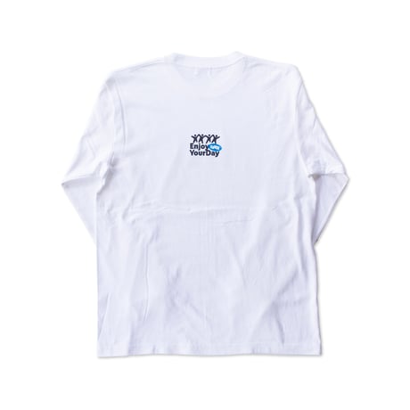 LINX｜LINX LOGO L/S TEE｜WHITE