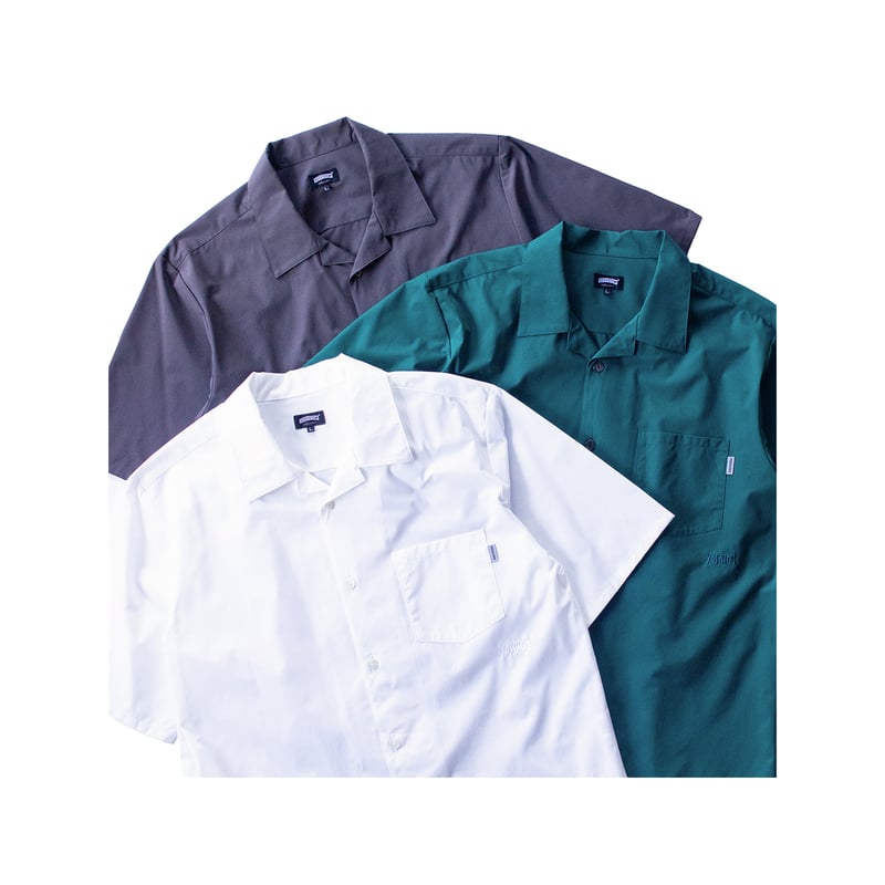 XOSYSTEM｜XO FUNNY LOGO OPEN SHIRT | VINYL MAGIC