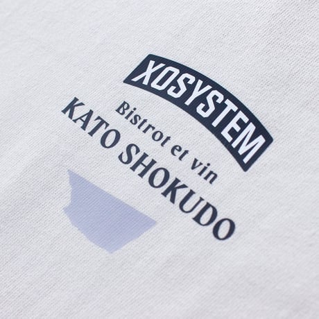 XOSYSTEM｜XO x KATO SHOKUDO x DENPA TEE｜LIGHT BEIGE