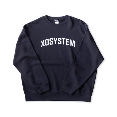 XOSYSTEM｜XO ARCH LOGO 10.0oz SWEAT / RELAX FIT