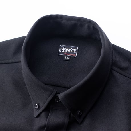 ST-230｜STARTEX｜MEN'S KARIYUSHI WEAR｜FORMAL BLACK SHIRT-SLIM- /BLACK