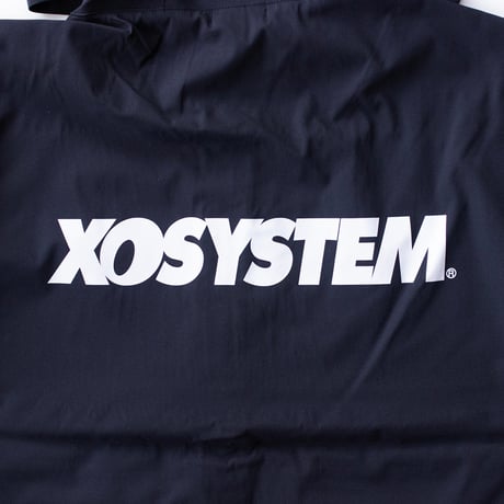 XOSYSTEM｜XO OG LOGO ZIP HOODIE / BLACK