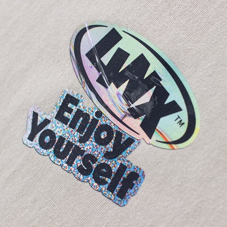 LINX｜LINX ENJOY YOURSELF RAGLAN TEE｜STONE