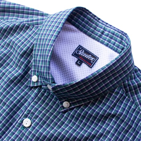 ST-290｜STARTEX｜KARIYUSHI WEAR｜DLX CHECK SIDE PANEL-STANDARD-/ GREEN CHECK