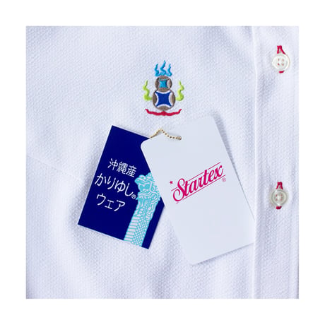ST-276｜STARTEX｜WOMEN'S KARIYUSHI WEAR｜WOMEN'S ESS / MICRO STRIPE -WHITE-