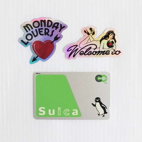 LINX｜LINX MONDAY LOVERS STICKER SET / HEART and ARROW & Welcome to