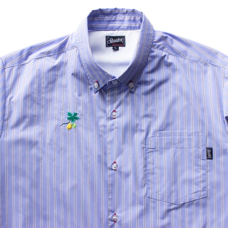 ST-301｜STARTEX｜KARIYUSHI WEAR｜PPYA-STANDARD-/ SAX MULTI STRIPE