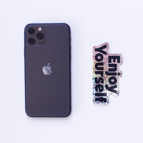 LINX｜LINX ENJOY YOURSELF STICKER / HOLOGRAM GLITTER
