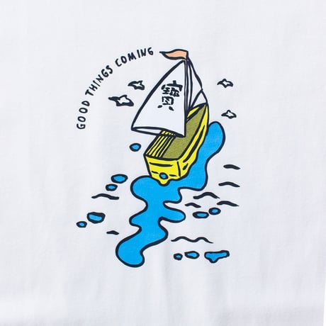 LINX｜LINX × MODAN -GOOD THINGS COMING- TEE / IVORY