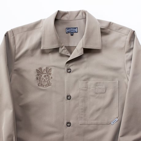 XOSYSTEM｜XO EVERYDAY L/S SHIRT / MOCHA
