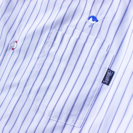 ST-295｜STARTEX｜KARIYUSHI WEAR｜KUINA-STANDARD-/ OFF WHITE STRIPE(BLUE)