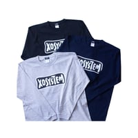 XOSYSTEM｜XO FUNNY LOGO L/S TEE