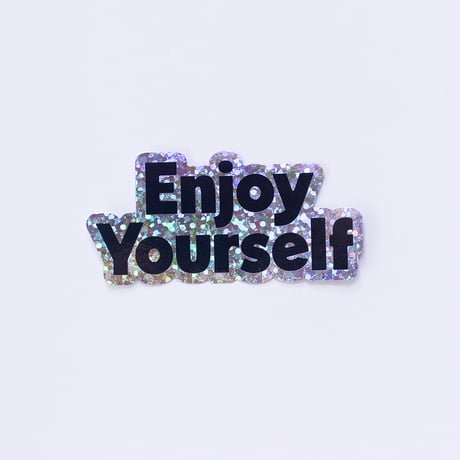 LINX｜LINX ENJOY YOURSELF STICKER / HOLOGRAM GLITTER