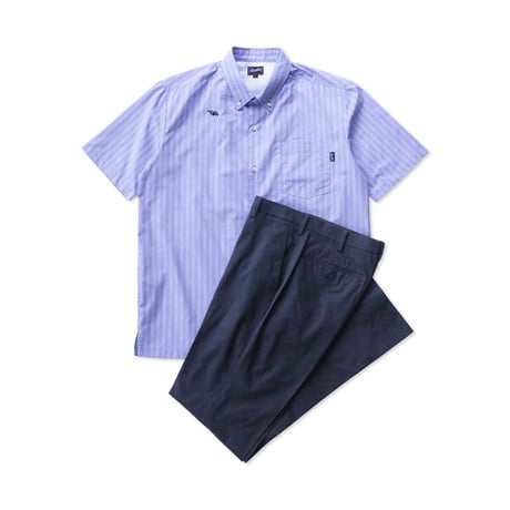 ST-296｜STARTEX｜KARIYUSHI WEAR｜STAR BAT-STANDARD-/ SAX MULTI STRIPE