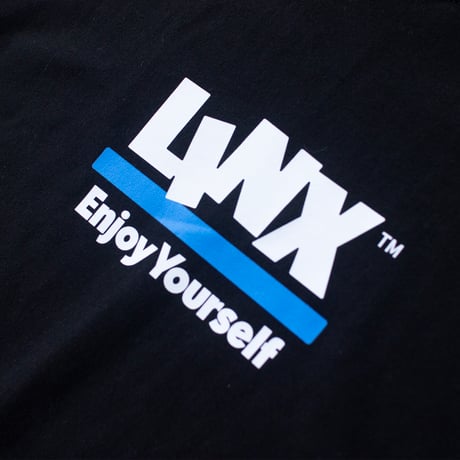 LINX｜LINX LOGO L/S TEE｜BLACK