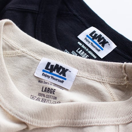 LINX｜LINX ENJOY YOURSELF RAGLAN TEE｜STONE