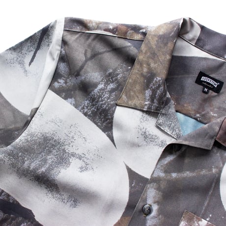 XOSYSTEM｜XO OPEN COLLAR SHIRT / DENPA REAL TREE