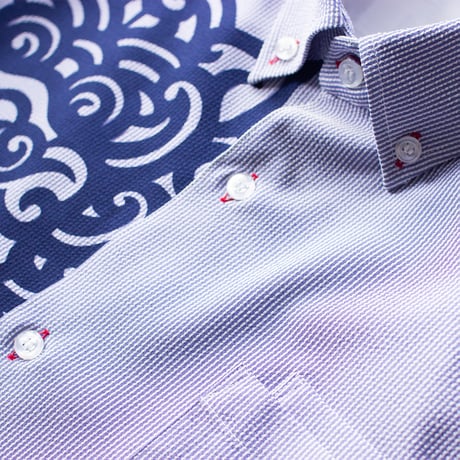 ST-292｜STARTEX｜KARIYUSHI WEAR｜SHISER V2 -STANDARD- / NAVY PRINT