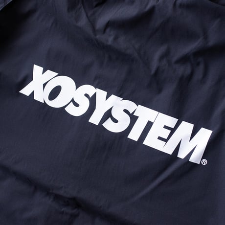 XOSYSTEM｜XO OG LOGO ZIP HOODIE / BLACK