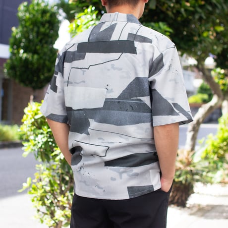 XOSYSTEM｜XO OPEN COLLAR SHIRT / DENPA ALPINE No.2(NAMAKO)