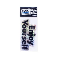 LINX｜LINX ENJOY YOURSELF STICKER / HOLOGRAM GLITTER