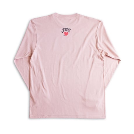 LINX｜LINX × HAND SIGN PAINTERS "Welcome to MONDAY LOVERS" L/S TEE｜DUSTY PINK