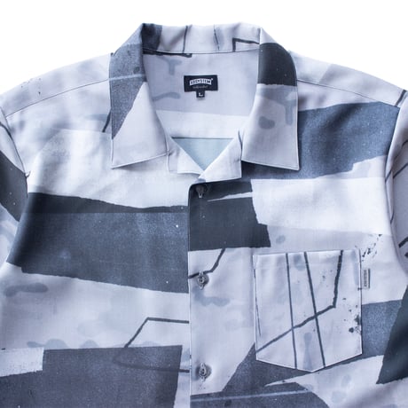 XOSYSTEM｜XO OPEN COLLAR SHIRT / DENPA ALPINE No.1(KUJIRA)