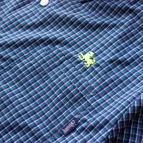 ST-290｜STARTEX｜KARIYUSHI WEAR｜DLX CHECK SIDE PANEL-STANDARD-/ GREEN CHECK