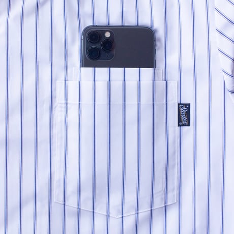 ST-295｜STARTEX｜KARIYUSHI WEAR｜KUINA-STANDARD-/ OFF WHITE STRIPE(BLUE)