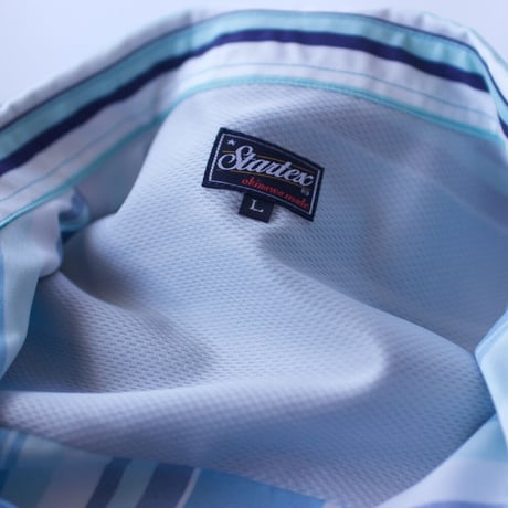 ST-272｜STARTEX｜MEN'S KARIYUSHI WEAR｜DELUXE MULTI STRIPE -SLIM-/ EMERALD