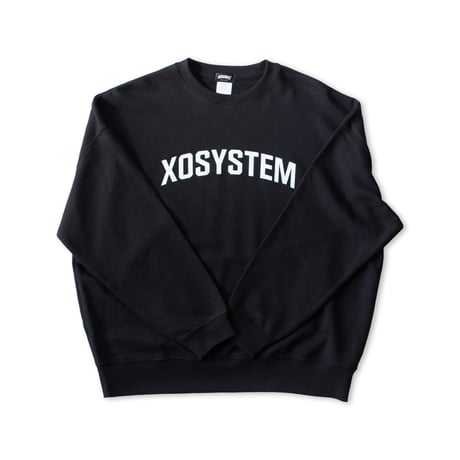 XOSYSTEM｜XO ARCH LOGO 10.0oz SWEAT / RELAX FIT