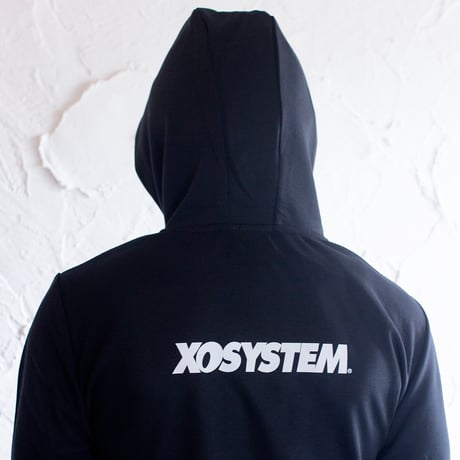 XOSYSTEM｜XO OG LOGO DRY SWEAT ZIP HOODIE
