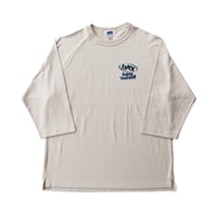 LINX｜LINX ENJOY YOURSELF RAGLAN TEE｜STONE
