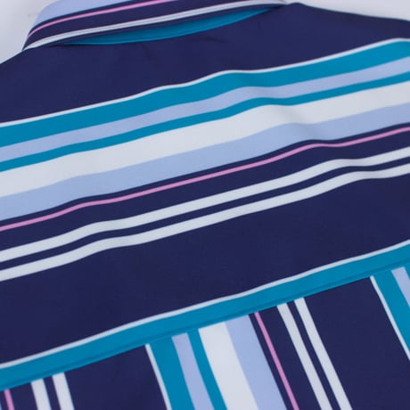 ST-272｜STARTEX｜MEN'S KARIYUSHI WEAR｜DELUXE MULTI STRIPE -SLIM-/ NAVY
