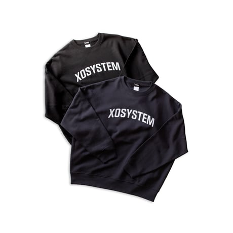 XOSYSTEM｜XO ARCH LOGO 10.0oz SWEAT / RELAX FIT