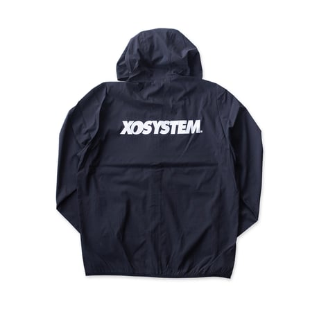 XOSYSTEM｜XO OG LOGO ZIP HOODIE / BLACK