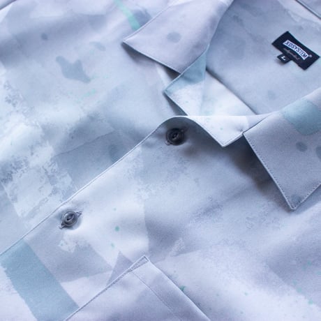 XOSYSTEM｜XO OPEN COLLAR SHIRT / DENPA ALPINE No.2(NAMAKO)