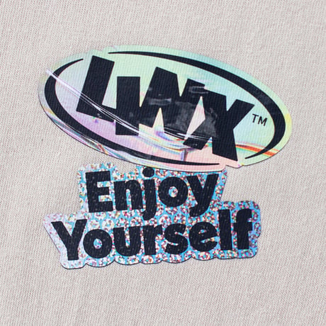 LINX｜LINX ENJOY YOURSELF RAGLAN TEE｜STONE