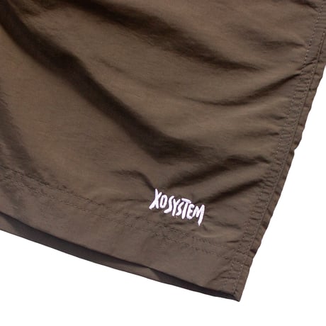 XOSYSTEM｜XO FUNNY LOGO SHORTS