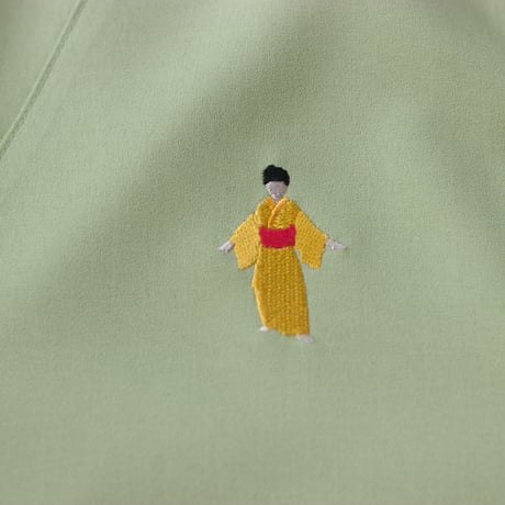 ST-268｜STARTEX｜MEN'S KARIYUSHI WEAR｜YTA-RAGLAN-/LIGHT GREEN