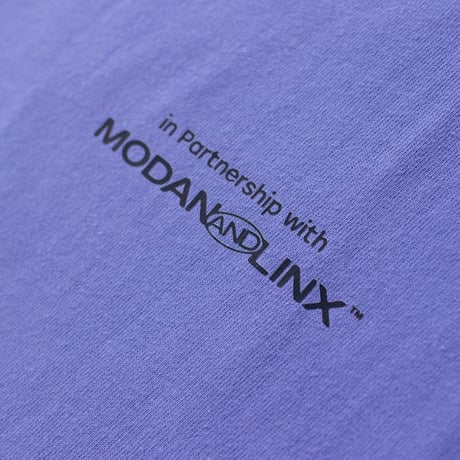 LINX｜LINX × MODAN -GOOD THINGS COMING- TEE / DUSTY BLUE