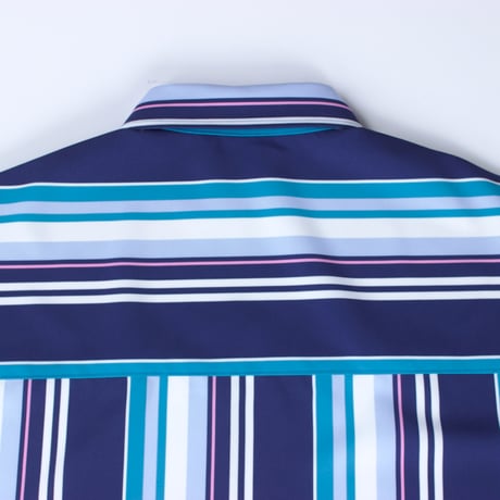 ST-272｜STARTEX｜MEN'S KARIYUSHI WEAR｜DELUXE MULTI STRIPE -SLIM-/ NAVY