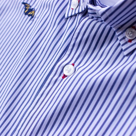 ST-296｜STARTEX｜KARIYUSHI WEAR｜STAR BAT-STANDARD-/ WHITE LONDON STRIPE